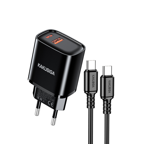 速信系列 PD30W+QC3.0充电器套装（EU）Type-C to Type