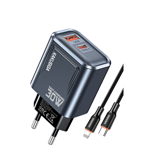 炫能系列PD30W+QC3.0充电器套装（欧规）