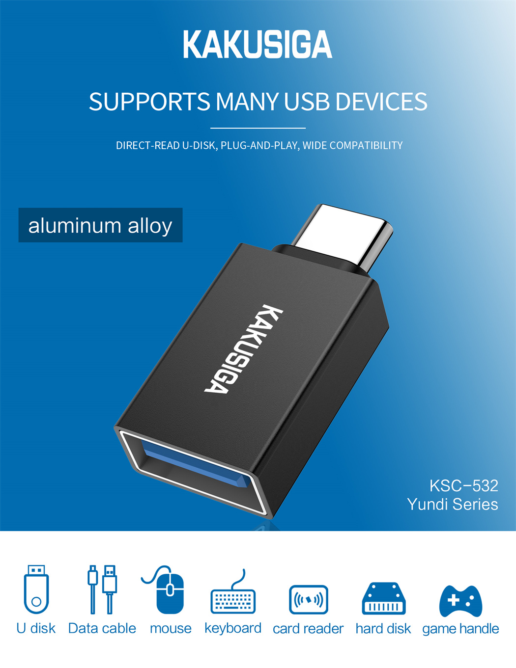 Yundi Series Type-c OTG Adapter